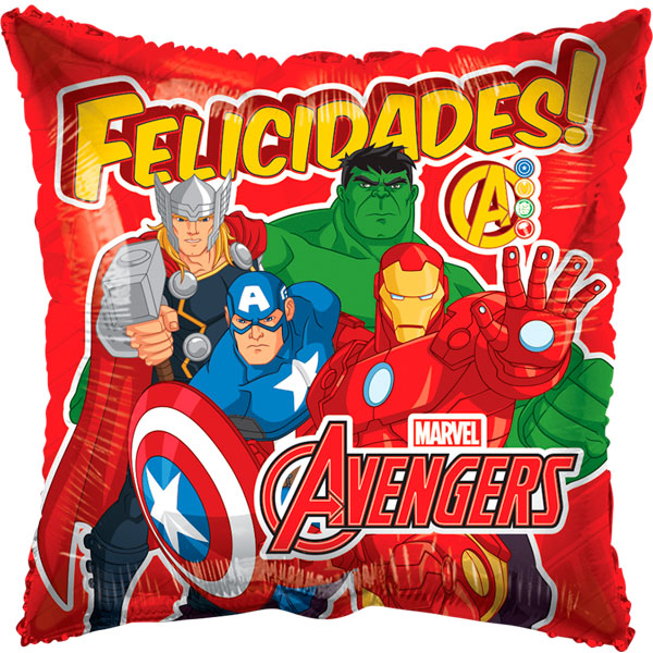 Globo metalico Avengers assemble
