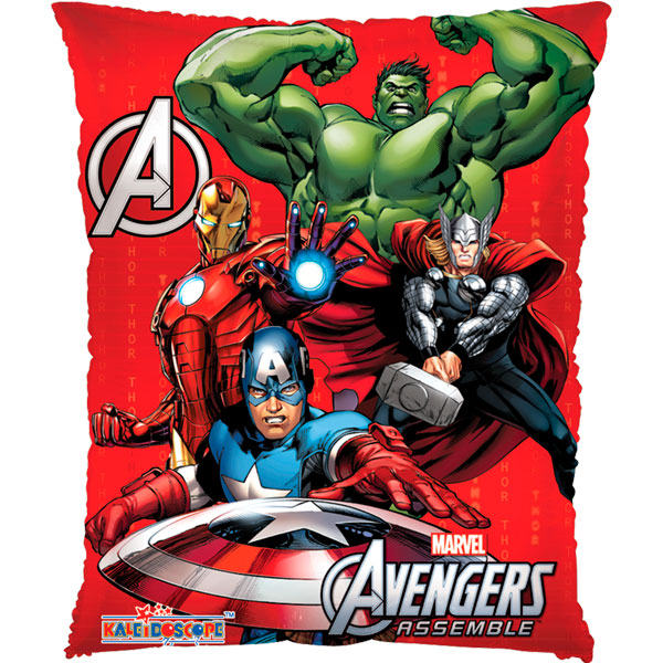 Globo metalico Avengers assemble personajes