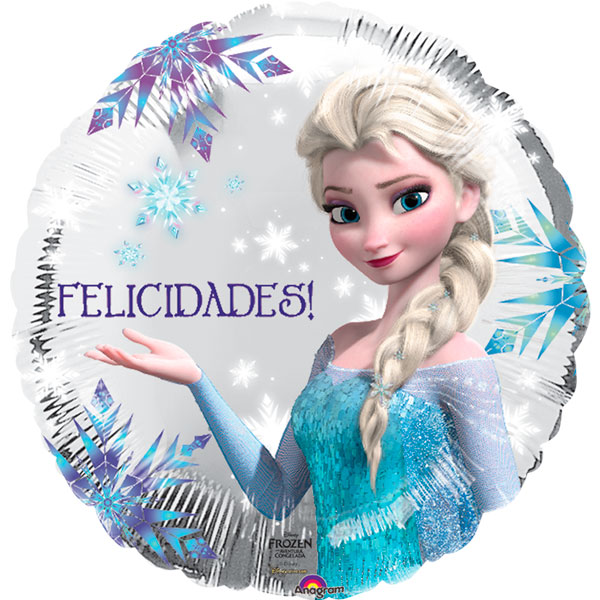 Globo metalico Frozen felicidades