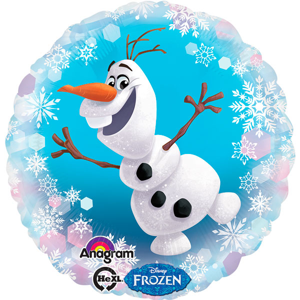 Globo metalico Frozen Olaf