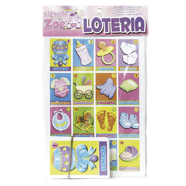 Loteria Baby shower