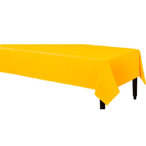 Mantel rectangular amarillo