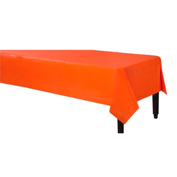 Mantel rectangular naranja