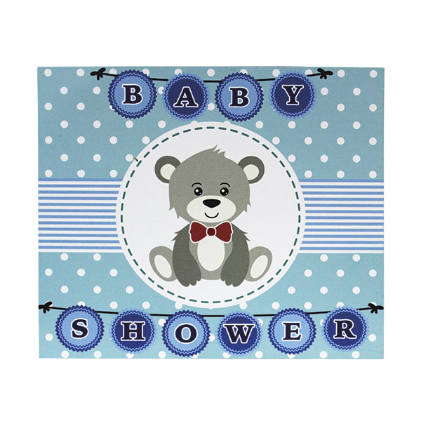 Invitacion Baby shower Osito