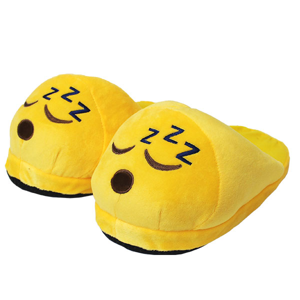 Pantufla emoji adulto Dormido
