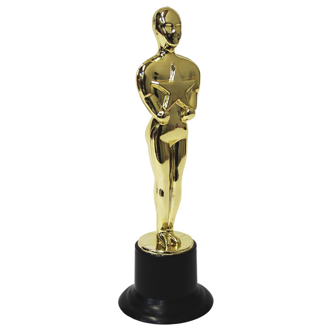 Trofeo tipo Oscar Hollywood